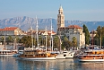 Harbour in the old town of Split