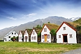 Traditional houses in Akureyri