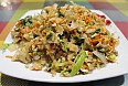 Kottu Roti – This popular evening street dish is a simple way of dealing with leftover food from the day. It consists of roti, meat, spices, and vegetables which is all chopped using two blunt blades and mixed together on a hot plate.