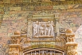 Relief above the entrance door of the Saadabad Palace